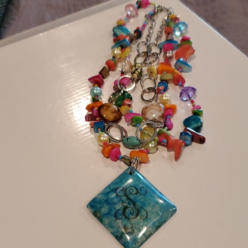 Initial Outfitters "S" Initial Necklace